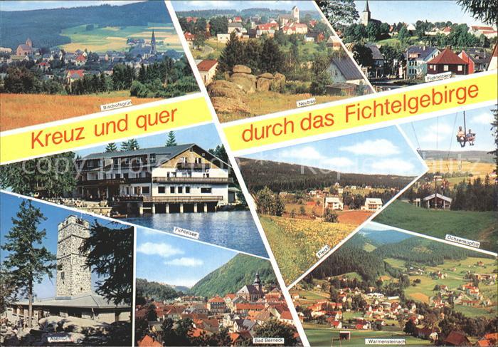 Fichtelgebirge Ochsenkopf Bischofsgruen See Neubau Fleckl