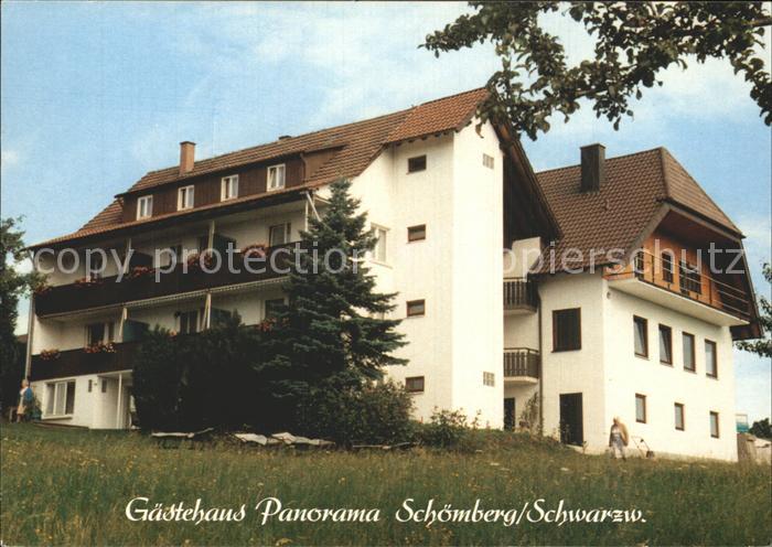 Schoemberg Freudenstadt Gaestehaus Panorama Schwarzwald