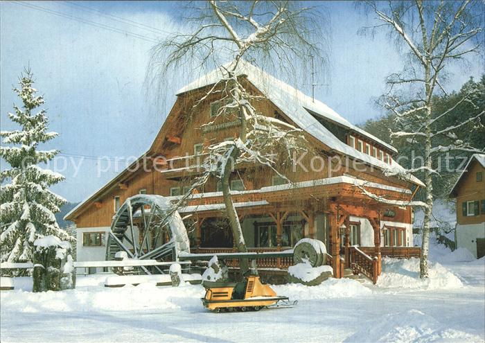 Unterreichenbach Calw Hotel Untere Karpfenhardter Muehle Winter