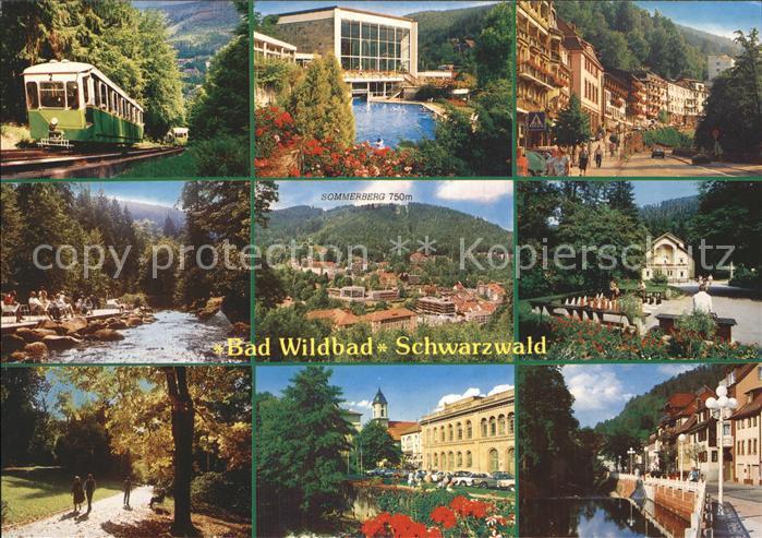 Wildbad Schwarzwald Thermalbad Sommerberg Bach