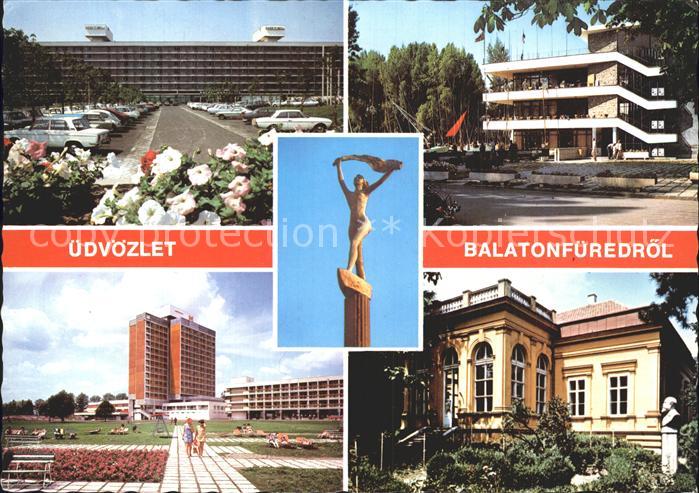 Balatonfuered Hotels Stadtansichten