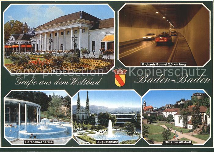 BADEN-BADEN BW Therme Kurhaus Altstadt Augustaplatz