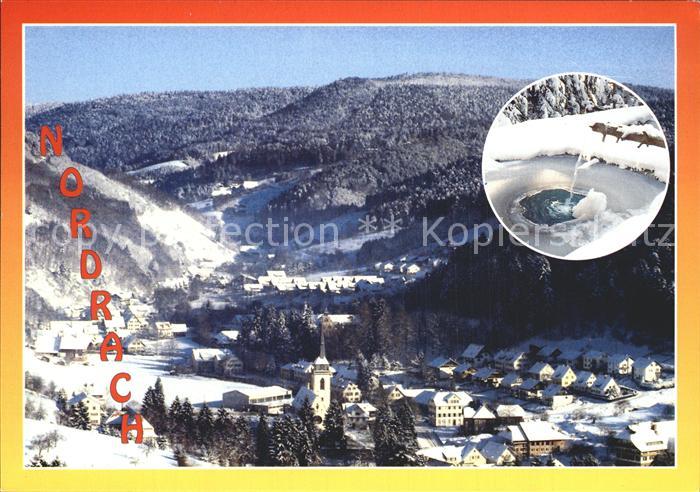 Nordrach Winter Ortsansichten