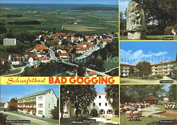 Goegging Bad Schwefelbad Kurheim Kurkonzert Trajansbad