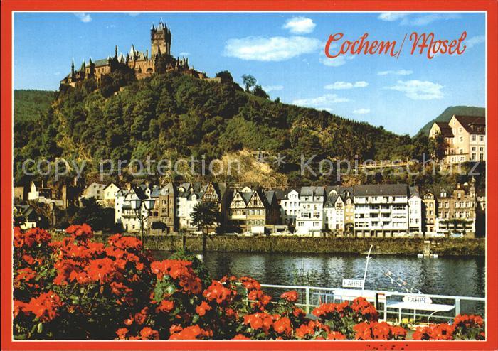 Cochem Mosel Blick Burg Cochem