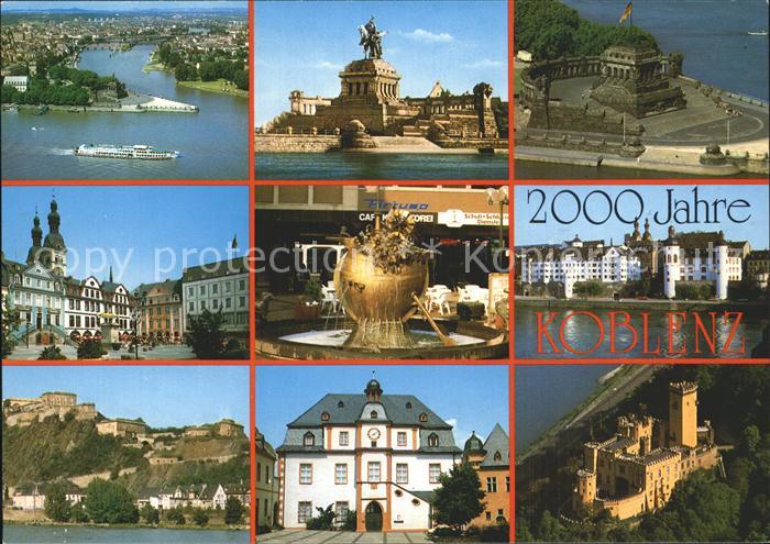 Koblenz Rhein Kaiser Wilhelm Ehrenbreitstein