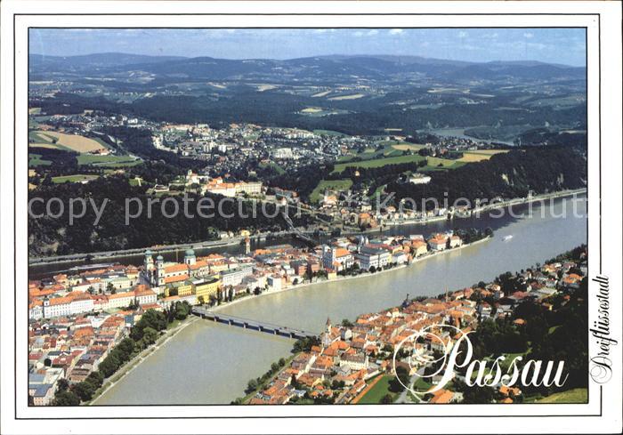 PAssAU Bayern Dreifluessestadt