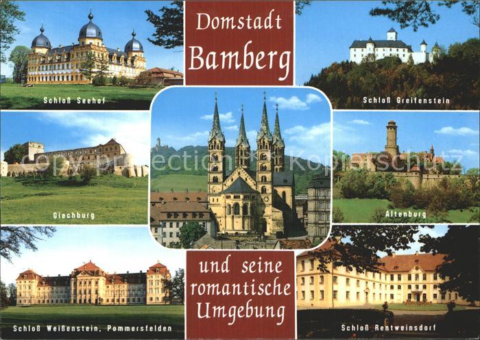 Bamberg Schloss Seehof Greifenstein Rentweinsdorf Altenburg