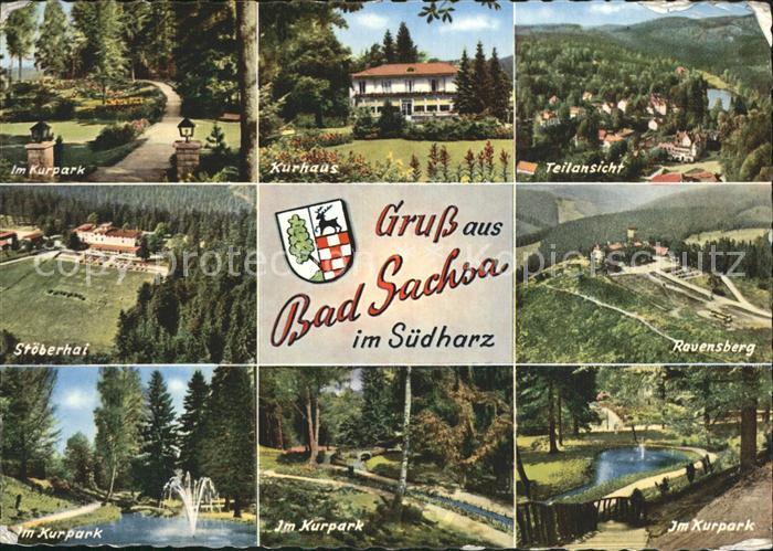 Sachsa Harz Bad Kurpark Kurhaus Ravensberg St?berhai