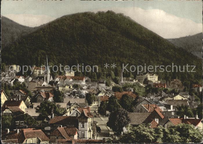 Harzburg Bad Burgberg Ortsansicht