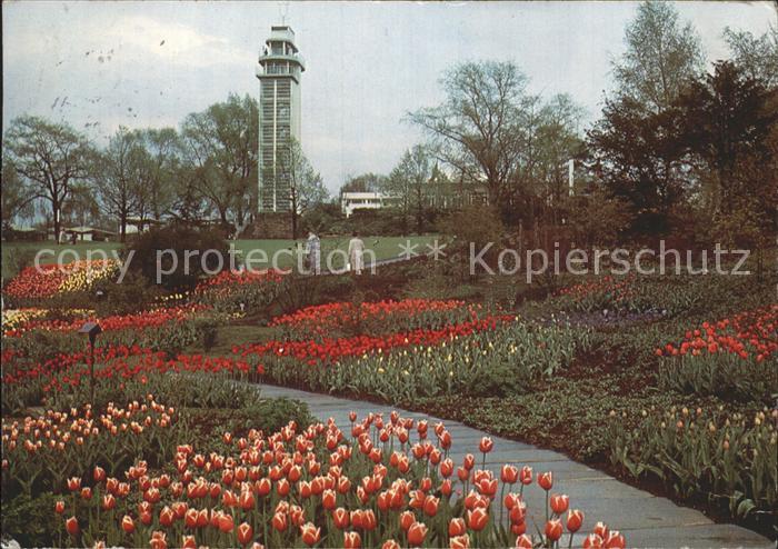 Essen Ruhr Dahlienarena BUGA 1965 Aussichtsturm