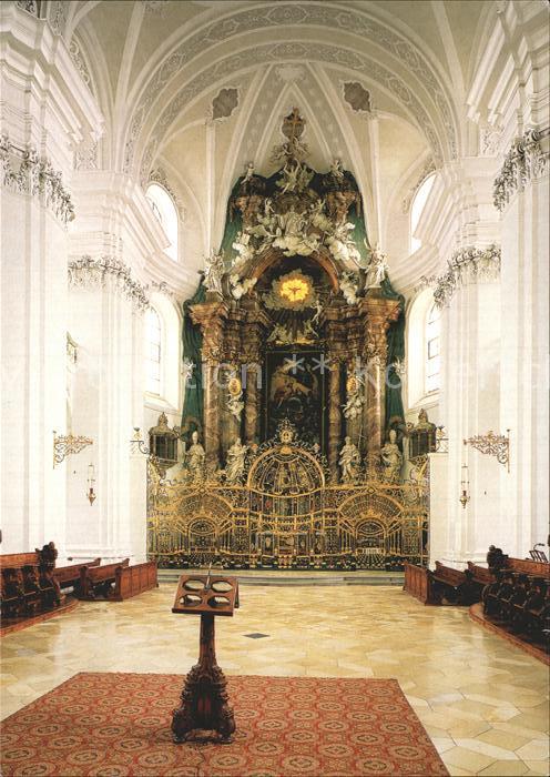 Weingarten Ravensburg Benediktinerabtei Hochaltar Chorgitter