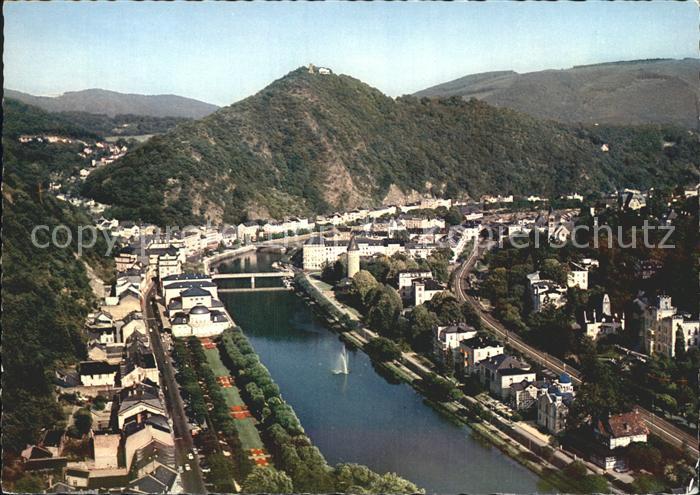 Ems Bad Lahn Ortsansicht Berge