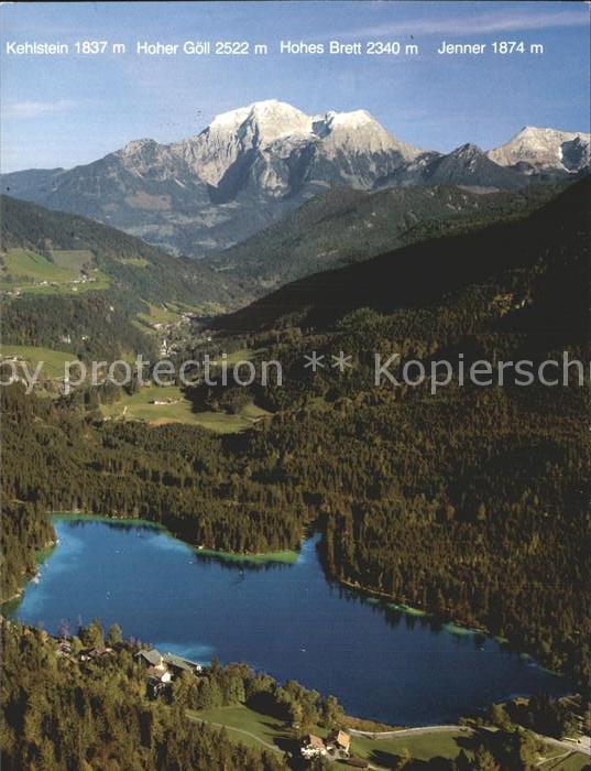 Hintersee Berchtesgaden Kehlstein Hoher Goell Hohes Brett Jenner