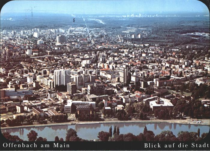 Offenbach Main Stadtansicht Main