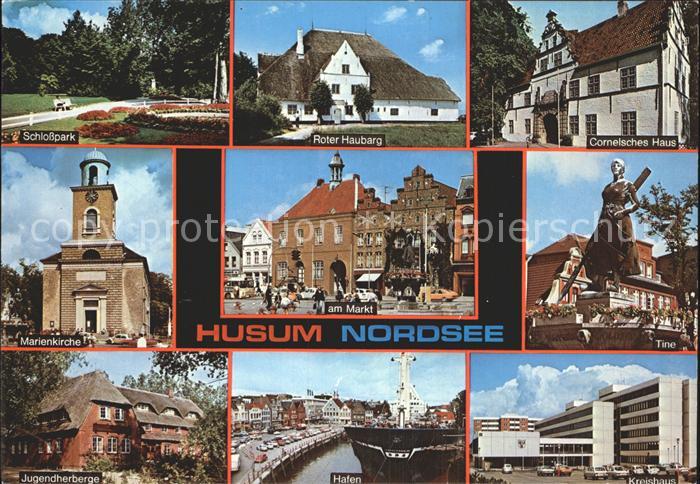 Husum Nordfriesland Schlosspark Roter Haubarg Cornelsches Haus Tine
