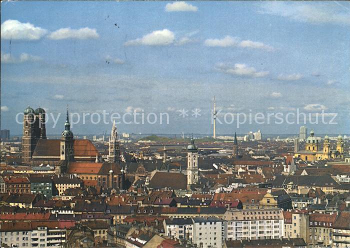 Muenchen Bayern Stadtansicht