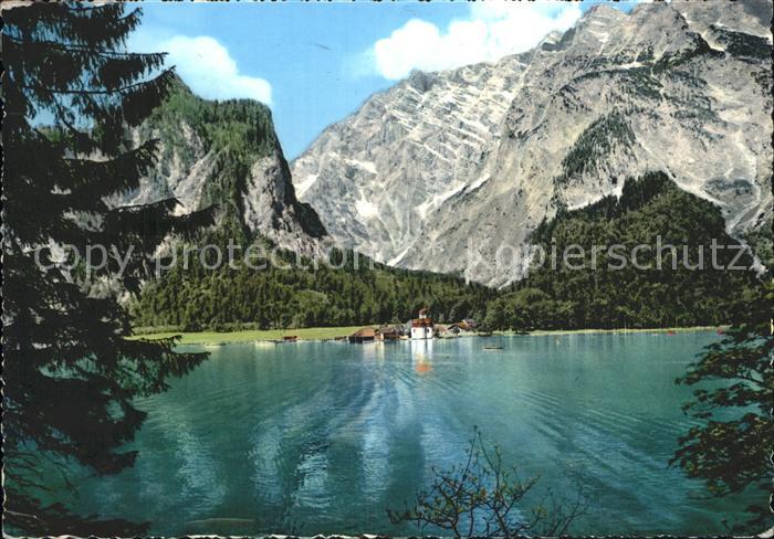 Koenigssee Sankt Bartholomae Watzmann