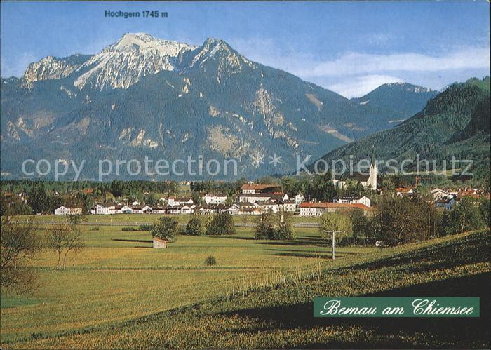 Bernau Chiemsee See Kampenwand Hochgern