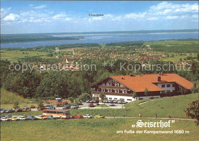 Bernau Chiemsee Cafe Pension Gaststaette Seiserhof Kampenwand