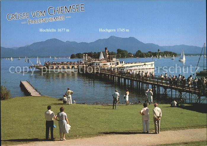 Frauenchiemsee Hochfelln Hochgern Fischerdorf Strandbad
