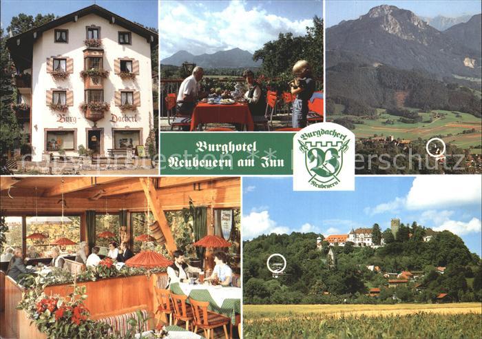 Neubeuern Burghotel Cafe Restaurant Dachterrasse