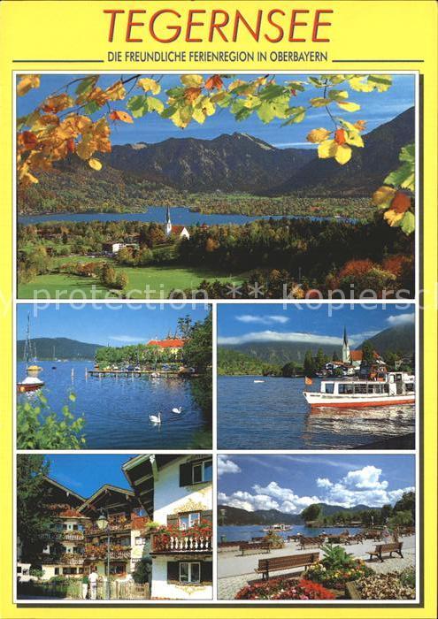 Tegernsee Bayern Bad Wiessee Schlierseerberge Schloss Tegernsee Rottach-Egern
