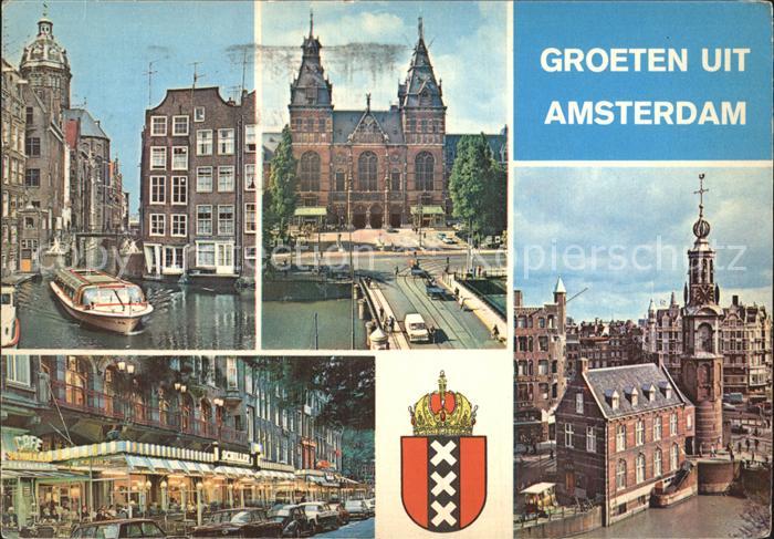 Amsterdam Niederlande Krachten Kirche Rathaus