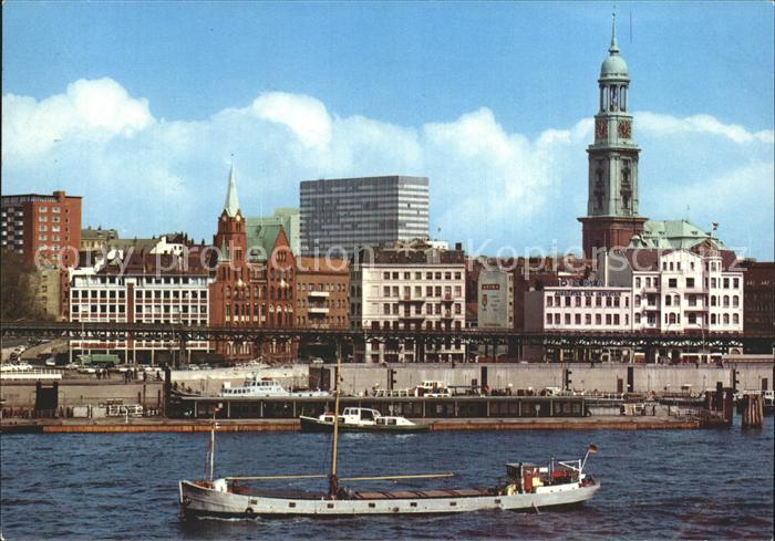 HAMBURG  CITY St Pauli Landungsbruecken Kirche