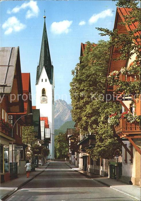 Oberstdorf Kirche Ansicht