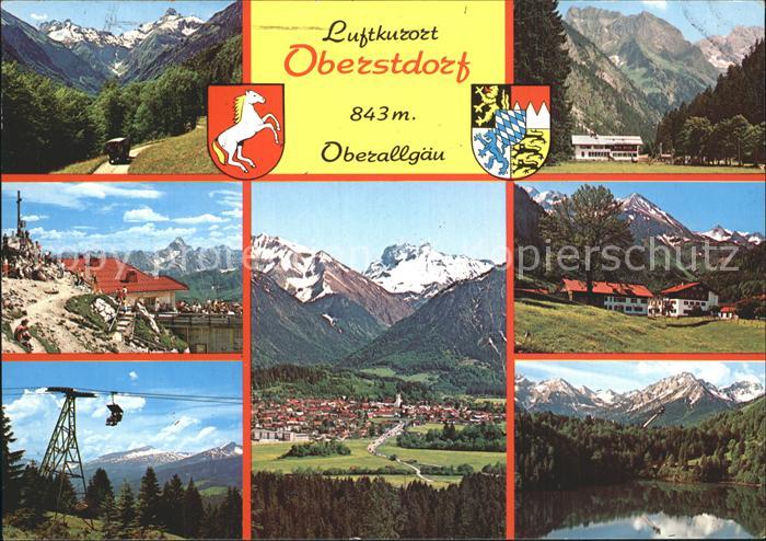 Oberstdorf Sessellift Berge See