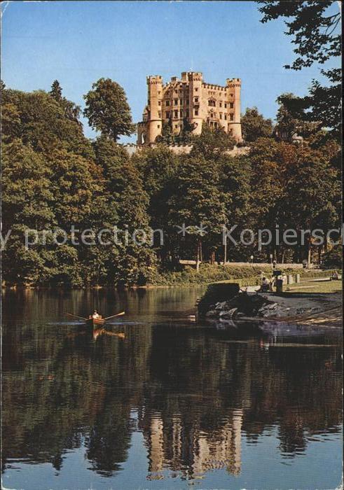 Hohenschwangau Schloss See Boot