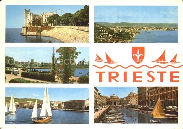 Trieste Meer Canale Schiffe