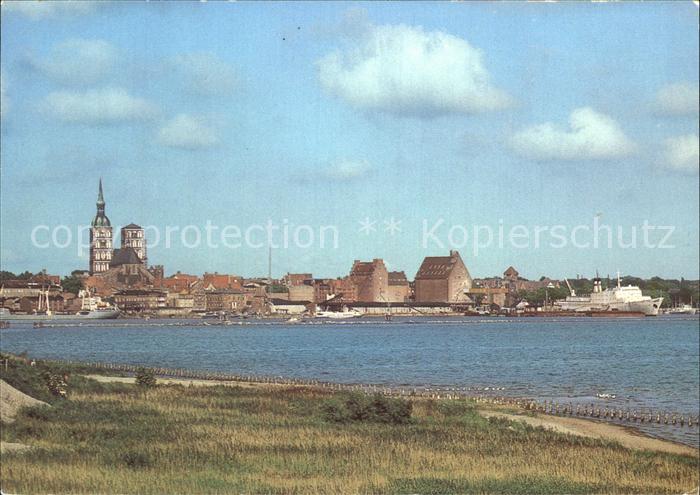 Stralsund Mecklenburg Vorpommern Ruegendamm Ostsee