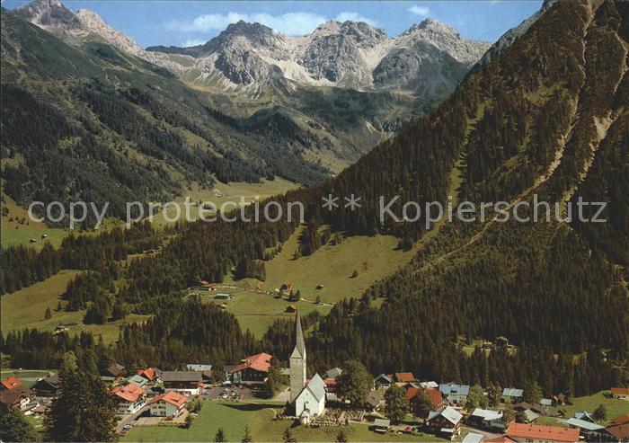 Mittelberg Kleinwalsertal Hammerspitze Schafalpkoepfe
