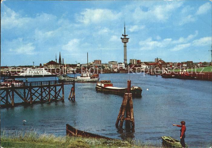Bremerhaven Geestemuendung Radarturm