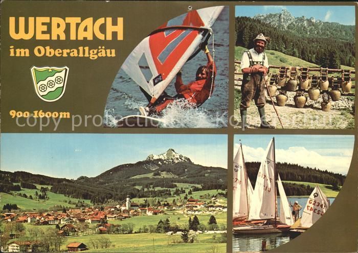 Wertach Segelboote See Kuhglocken