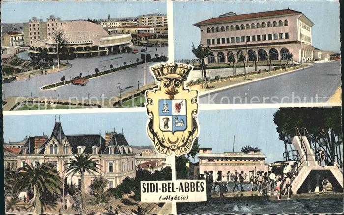 Sidi-Bel-Abbes Schwimmbad Ansichten