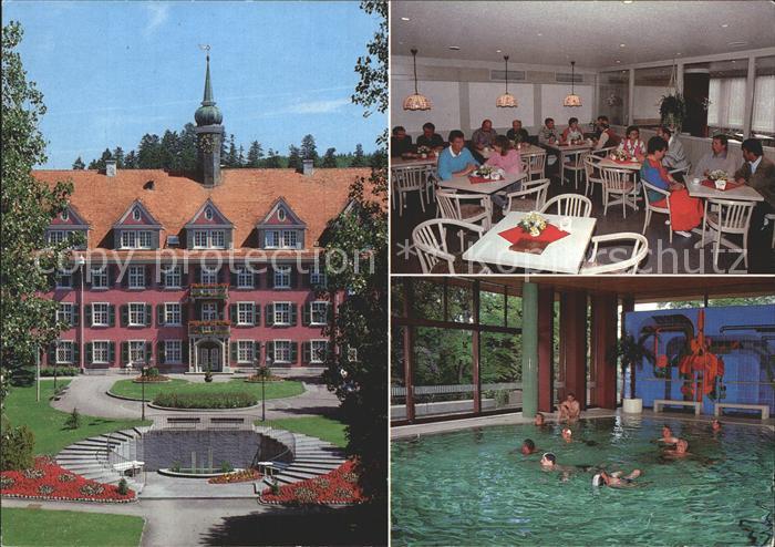 Duerrheim Bad Kurklinik Sonnenbuehl Schwimmbad Speisesaal