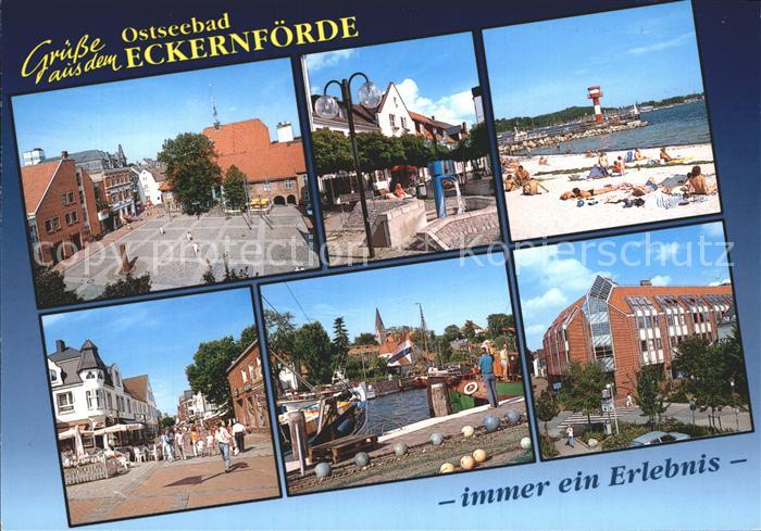 ECKERNFoeRDE Ostseebad Ostseebad Badestrand Leuchtturm