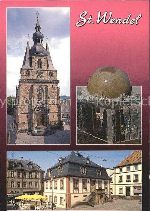 Wendel St Kirche Brunnen