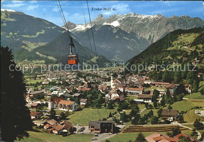 Schruns Vorarlberg Tschagguns Zimba Bergbahn Hochjoch