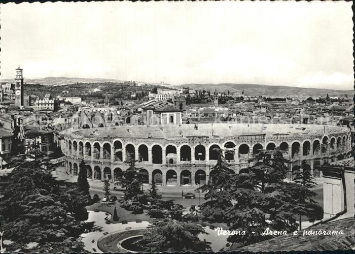 Verona Veneto Amphitheater Arena Panorama