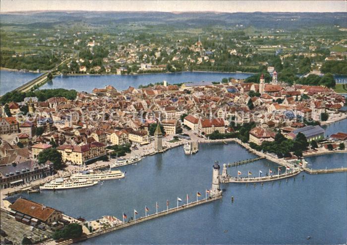 Lindau Bodensee Hafen Insel