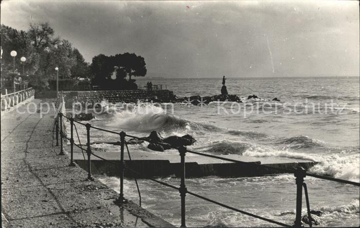 Opatija Abbazia Ufer Meer