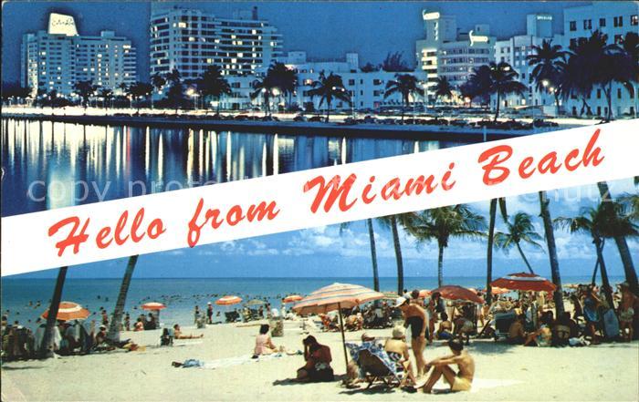 Miami Beach Strand Haeuser