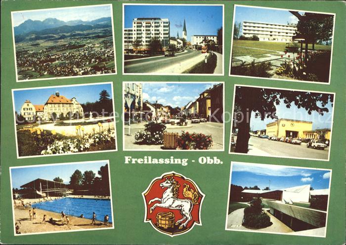 Freilassing Hauptstrasse Hochstaufen Krankenhaus
