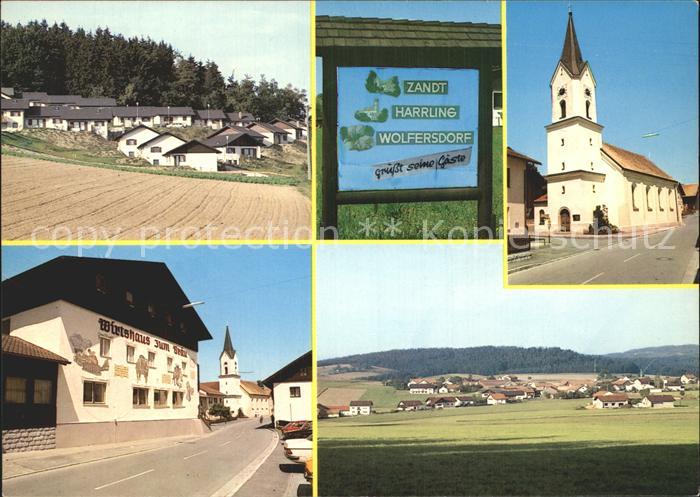 Zandt Oberpfalz Kirche Wirtshaus Ansicht