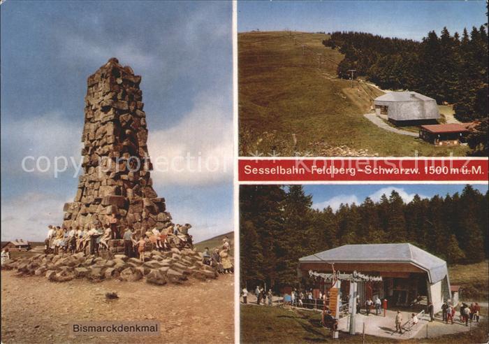 Feldberg Schwarzwald Bismarckdenkmal Sessellift