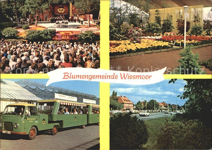 Wiesmoor Blumenschau Freilichtbuehne Besuchsfahrzeug